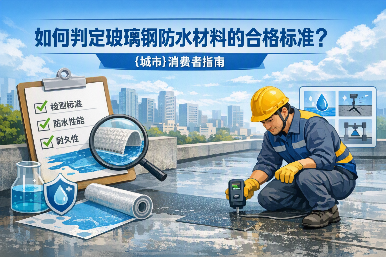 如何判定玻璃钢防水材料的合格标准? 赣州 消费者指南