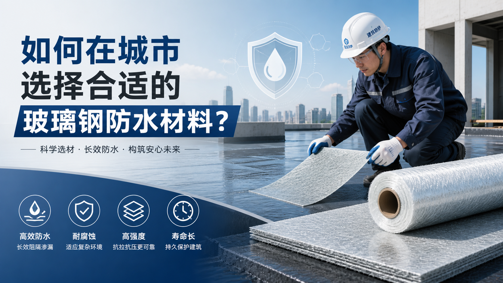 如何在赣州选择合适的玻璃钢防水材料？