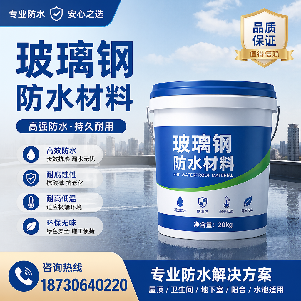 了解玻璃钢防水材料的市场趋势，赣州 企业不可不知